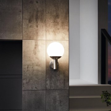 Eglo 97247 - LED-dæmpbar udendørs væglampe NISIA-C 1xE27/9W/230V IP44