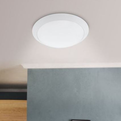 Eglo 97254 - LED badeværelsesloftlampe PILONE LED/11W/230V hvid IP44