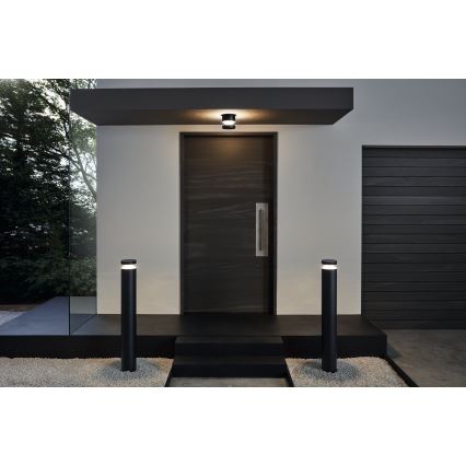 Eglo - LED udendørs væglampe LED/11W/230V sort IP44