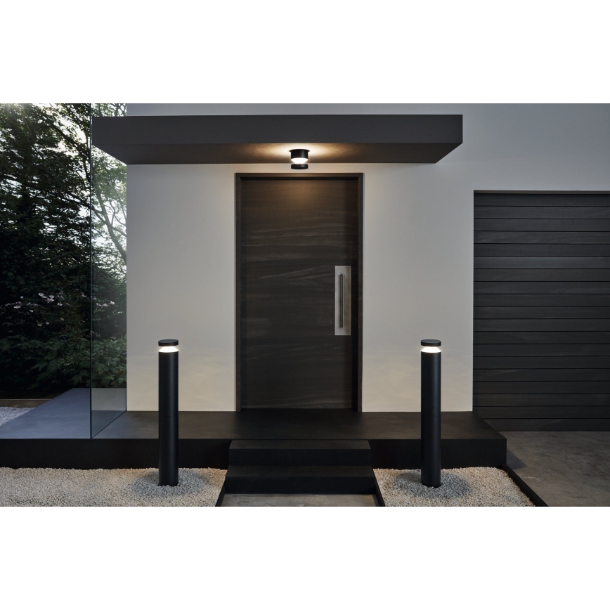 Eglo - LED udendørs væglampe LED/11W/230V sort IP44