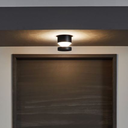 Eglo - LED udendørs væglampe LED/11W/230V sort IP44