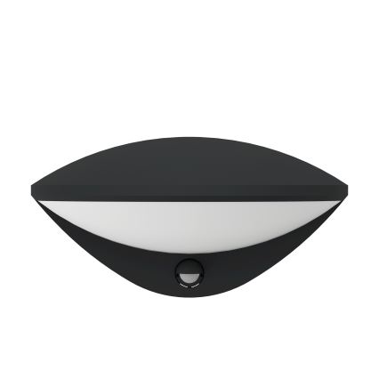 Eglo 97312 - LED Udendørs væglampe med sensor BELCREDA LED/9,3W/230V IP44