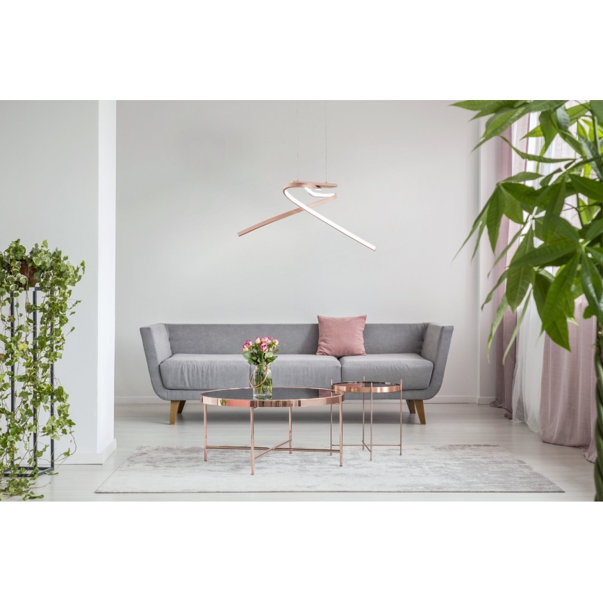 Eglo 97362 - LED lysekrone i en snor PALOZZA 2xLED/11W/230V