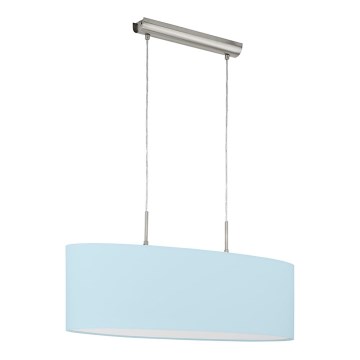 EGLO 97387 - Lysekrone i en snor PASTERI-P 2xE27/60W/230V