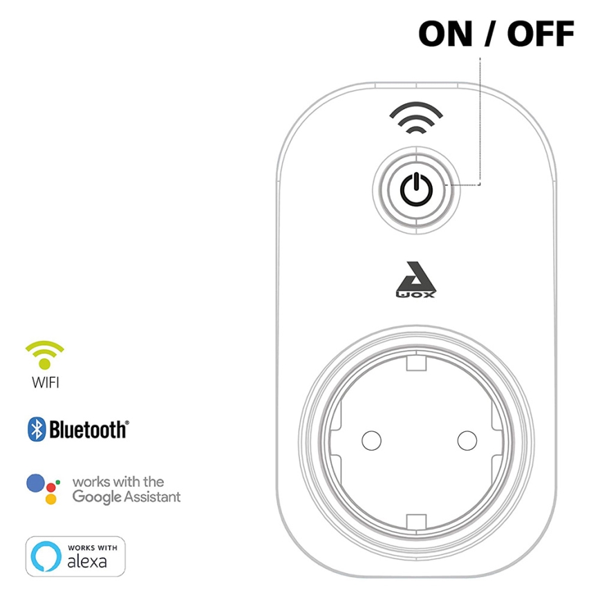 Eglo - Smart stik Connect plug 2300W