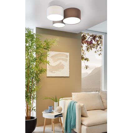 Eglo - Loftlampe 3xE27/60W/230V