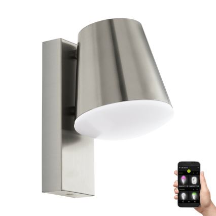 Eglo - Udendørs LED væglampe dæmpbar CALDIERO-C 1xE27/9W/230V IP44