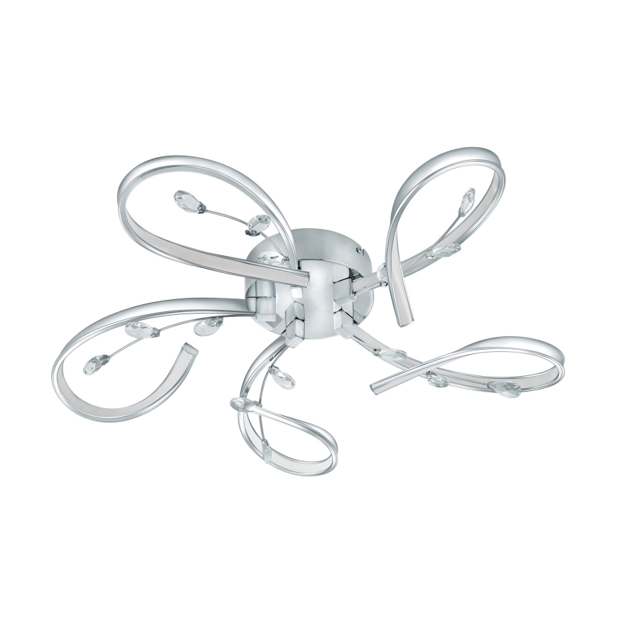 Eglo - LED fastmonteret kystal lysekrone 5xLED/6,6W/230V