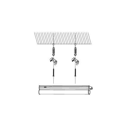 Eglo - LED underskabslampe til køkken LED/3,2W/230V