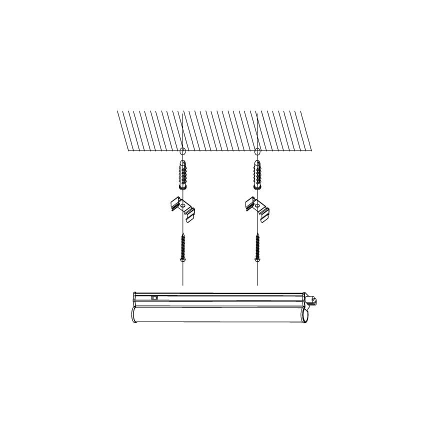 Eglo - LED underskabslampe til køkken LED/3,2W/230V