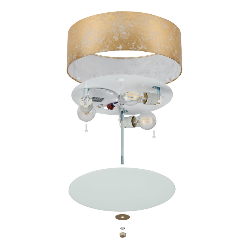 Eglo 97642 - Loftlampe VISERBELLA 3xE27/60W/230V