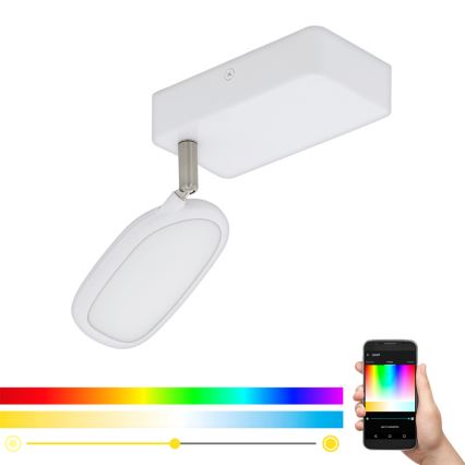 Eglo - LED RGB spotlampe PALOMBARE-C 1xLED/5W/230V