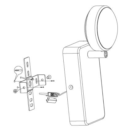 Eglo 97714 - LED RGB Spotlampe dæmpbar CORROPOLI-C LED/5W/230V