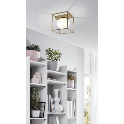 Eglo 97791 - VALLASPRA tætmonteret lysekrone 1xE14/40W/230V