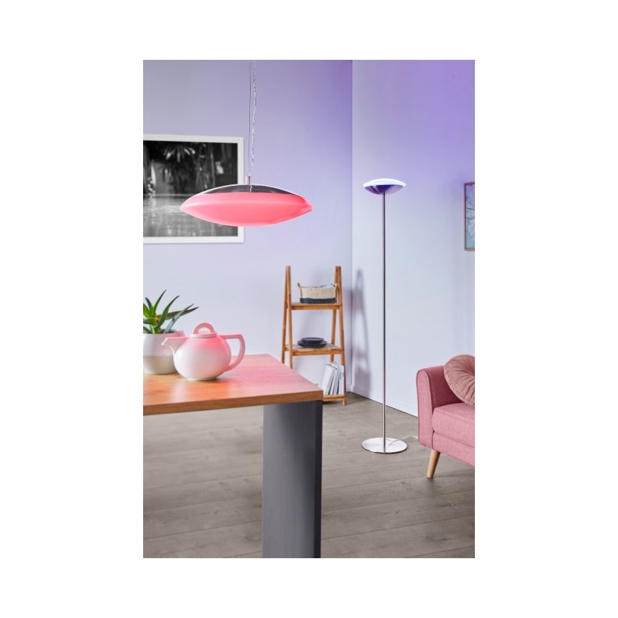 Eglo 97812 - LED RGB dæmpbar pendel på kabel FRATTINA-C 1xLED/27W/230V