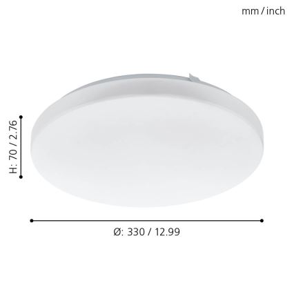 Eglo - LED loftlampe LED/14,6W/230V