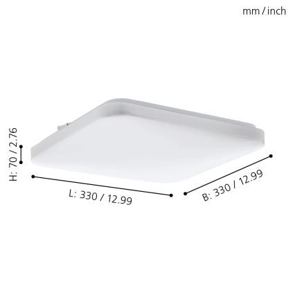 Eglo - LED loftsbelysning LED/14,6W/230V