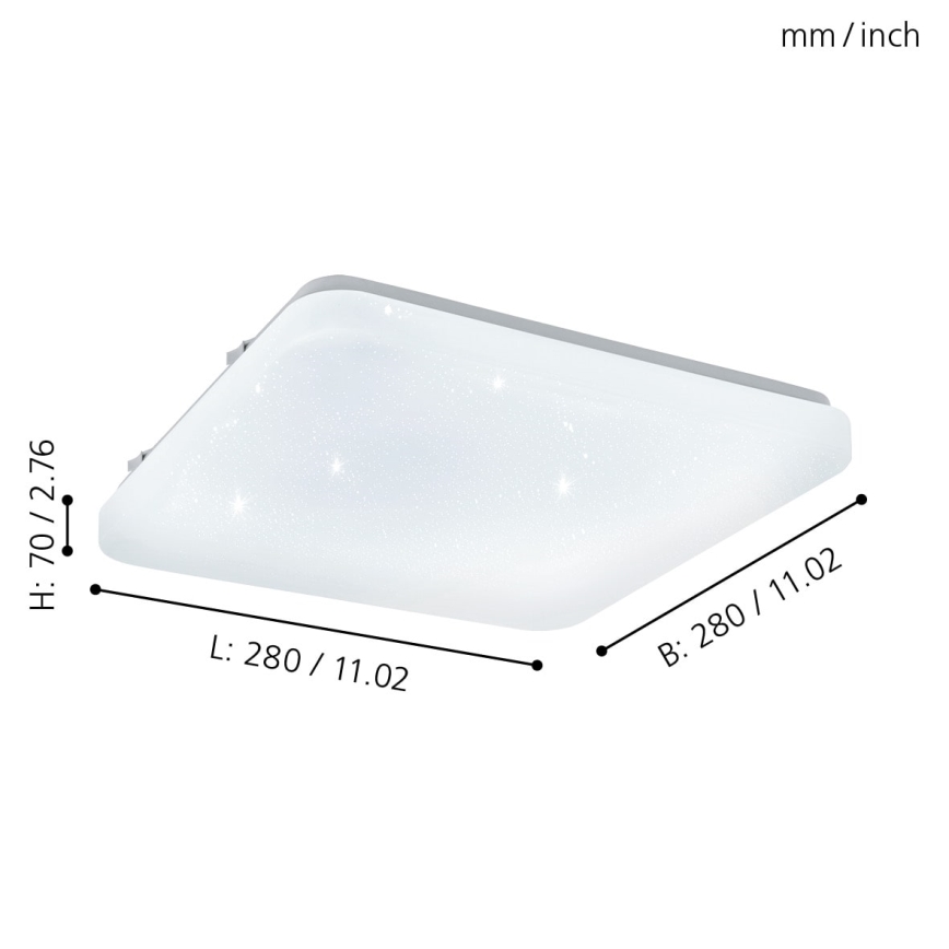 Eglo - LED loftsbelysning LED/11,5W/230V