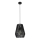 Eglo 97905 - Lysekrone i en snor PALMONES 1xE27/60W/230V sort