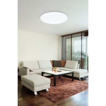 Eglo - LED loftlampe RGBW-farver SARSINA-C LED/34W/230V +fjernbetjening