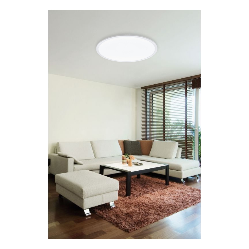 Eglo - LED loftlampe RGBW-farver SARSINA-C LED/34W/230V +fjernbetjening