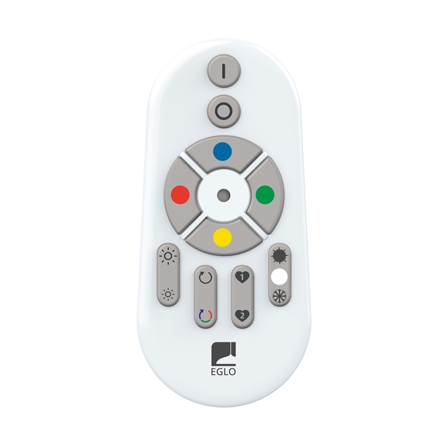 Eglo - LED loftlampe RGBW-farver SARSINA-C LED/34W/230V +fjernbetjening