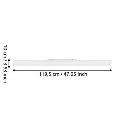 Eglo - LED panel LED/40W/230V hvid