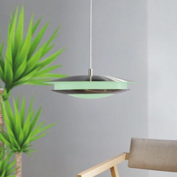 Eglo 98043 - LED RGBW Dæmpbar loftlampe på kabel MONEVA-C LED/18W/230V