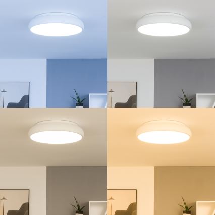 Eglo 98045 - LED RGB dæmpbar loftlampe RIODEVA-C LED/27W/230V