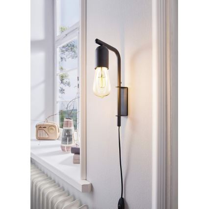 Eglo 98064 - Væglampe ADRI 1xE27/60W/230V