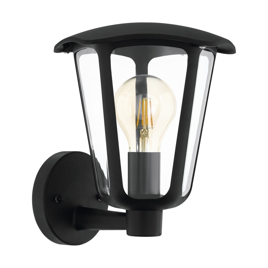 Eglo 98119 - Udendørs væglys MONREALE 1xE27/60W/230V antik sort IP44