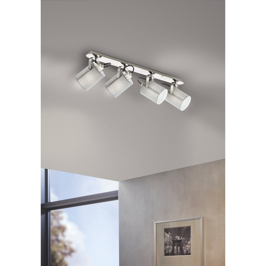 Eglo 98142 - VILLABATE spotlampe 4x E27/10W/230V