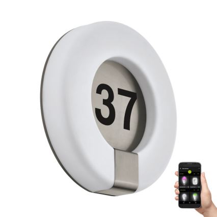 Eglo 98145 - LED Dæmpbart Husnummer MARCHESA-C LED/15W/230V IP44