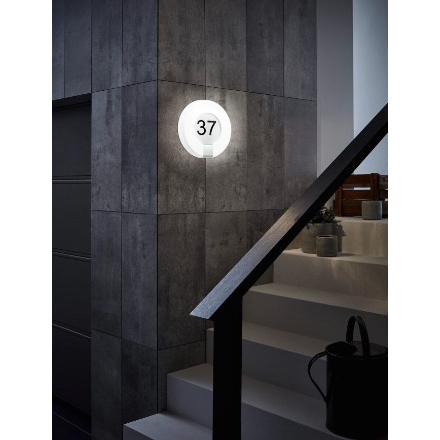 Eglo 98145 - LED husnummer dæmpbar MARCHESA-C LED/15W/230V IP44
