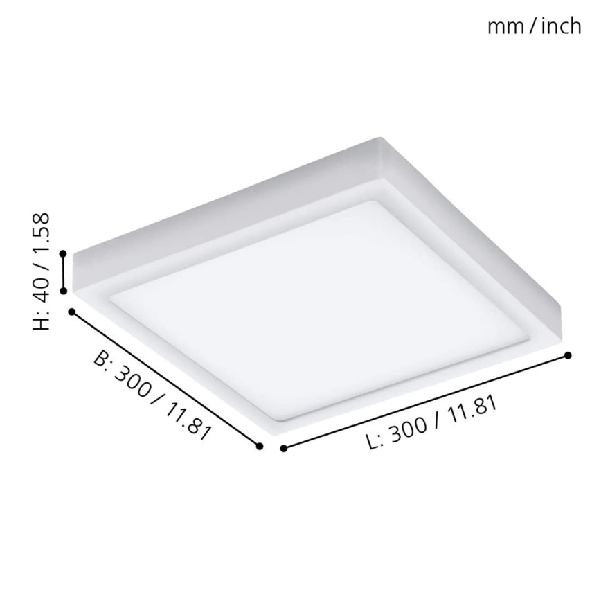 Eglo - Udendørs LED lampe dæmpbar ARGOLIS-C LED/22W/230V Bluetooth IP44
