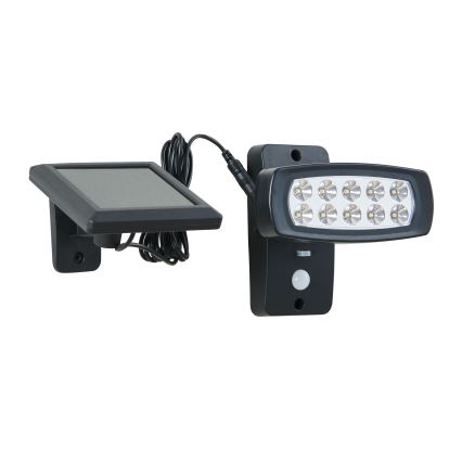 Eglo - Soldrevet LED væglampe med sensor LED/1,2V 600 mAh IP44