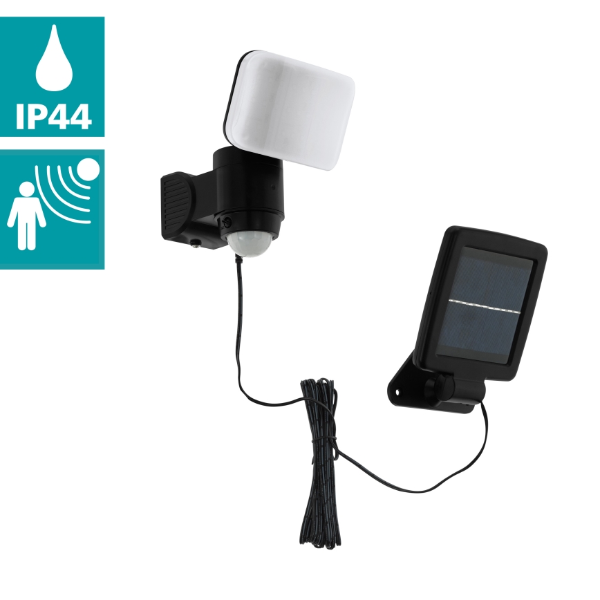 Eglo - Soldrevet LED væglampe med sensor LED/3,7V 1800 mAh IP44