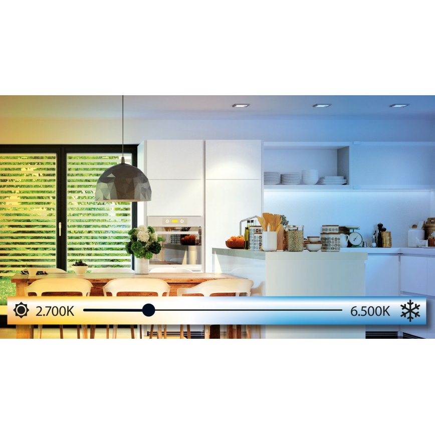 Eglo - LED loftlampe dæmpbar LED/19,5W/230V + fjernbetjening