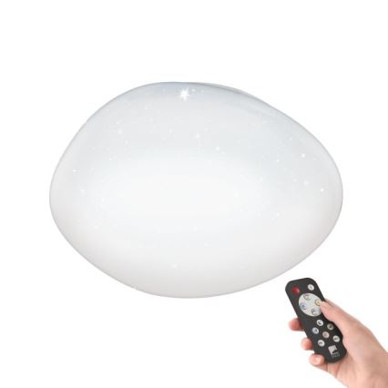 Eglo - LED lysdæmper loftslampe LED/24W/230V + Fjernbetjening