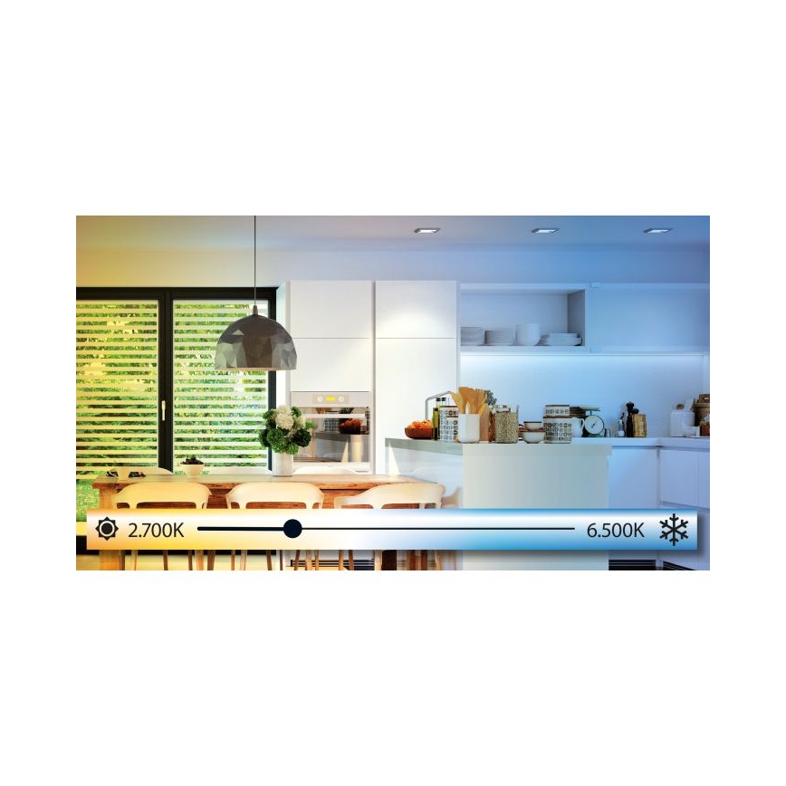 Eglo - LED lysdæmper loftslampe LED/36W/230V + Fjernbetjening