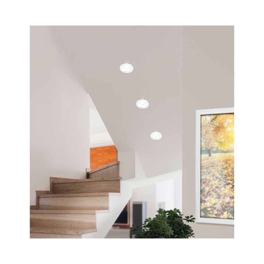 Eglo - LED indbygningsspot til badeværelse LED/6W/230V IP44