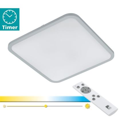 Eglo 98258 - Dæmpbar LED-loftlampe COGOLETO LED/30W/230V + fjernbetjening
