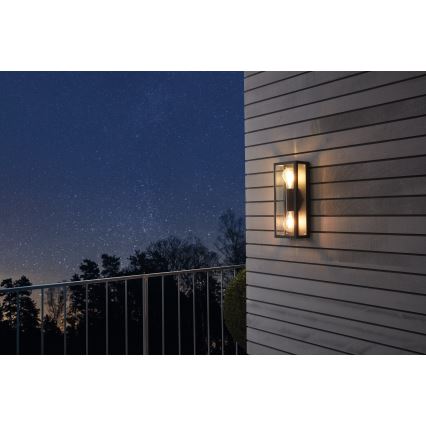 Eglo - Udendørs væglys 2xE27/60W/230V IP44