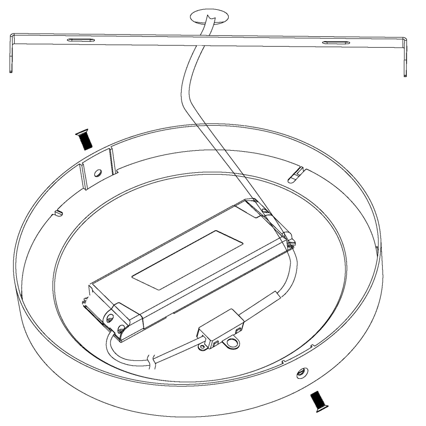 Eglo - LED-dæmpbar loftlampe LED/14W/230V + fjernbetjening Ø 22,5 cm