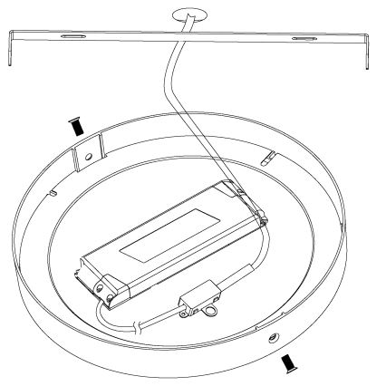 Eglo - LED lysdæmper loftslampe LED/14W/230V + Fjernbetjening