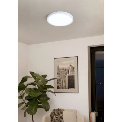 Eglo - LED lysdæmper loftslampe LED/20W/230V + Fjernbetjening