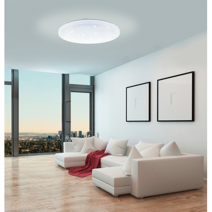 Eglo - LED badeværelseslampe dæmpbar LED/12W/230V IP44 + fjernbetjening