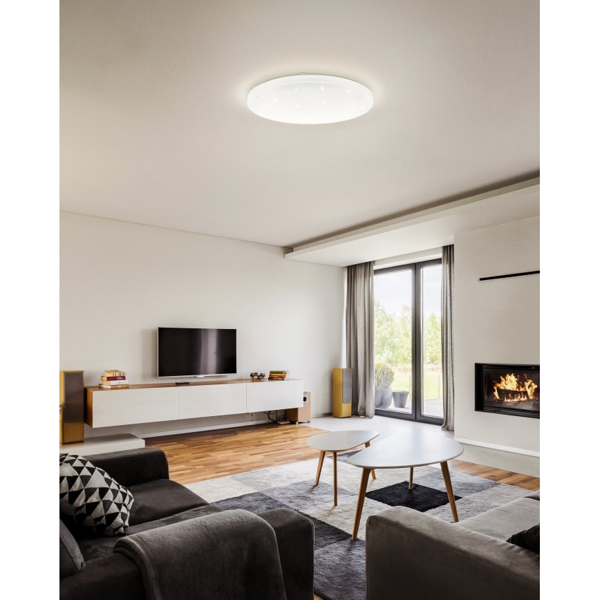 Eglo - LED badeværelseslampe dæmpbar LED/12W/230V IP44 + fjernbetjening