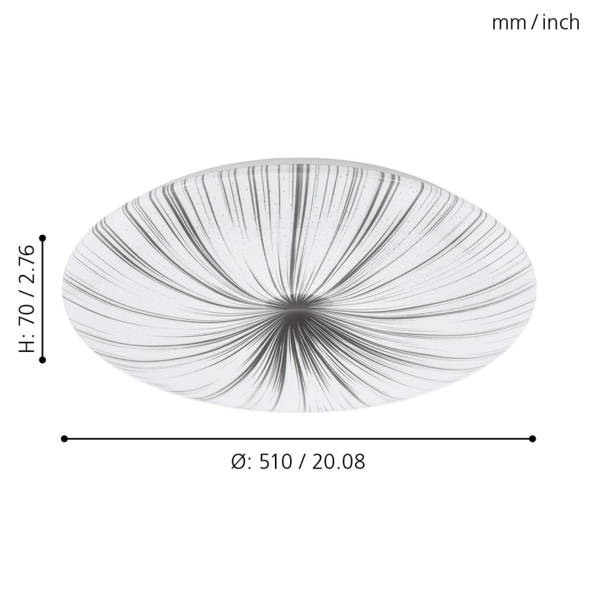 Eglo - LED loftsbelysning LED/30,8W/230V