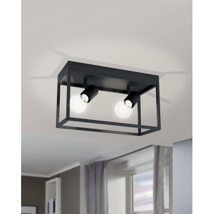 Eglo - Lofts lys 2xE27/40W/230V